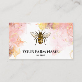 Tarjeta De Visita Apiarist Farm Beekeeper Honeyabis Honeycomb Bu
