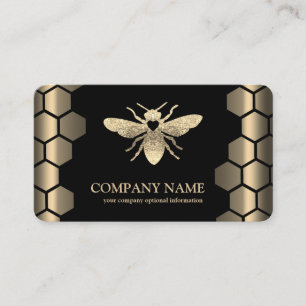 Tarjeta De Visita Apicultor de abeja de panal de miel vintage Apairi