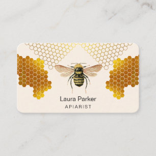 Tarjeta De Visita Apicultor de abeja melífera colmena apicultor abej
