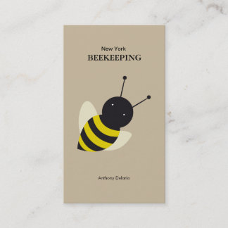 Tarjeta De Visita apicultura de abeja kawaii