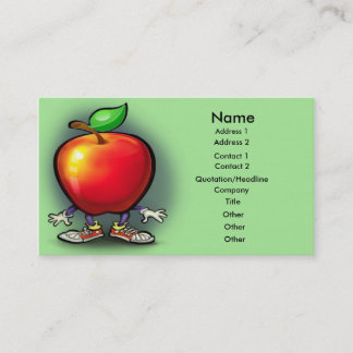 Tarjeta De Visita Apple carda
