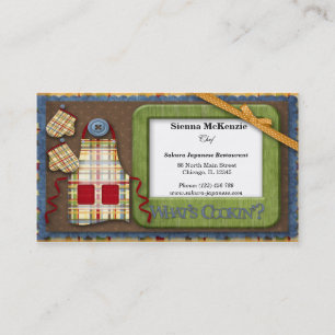 Tarjeta De Visita Apron