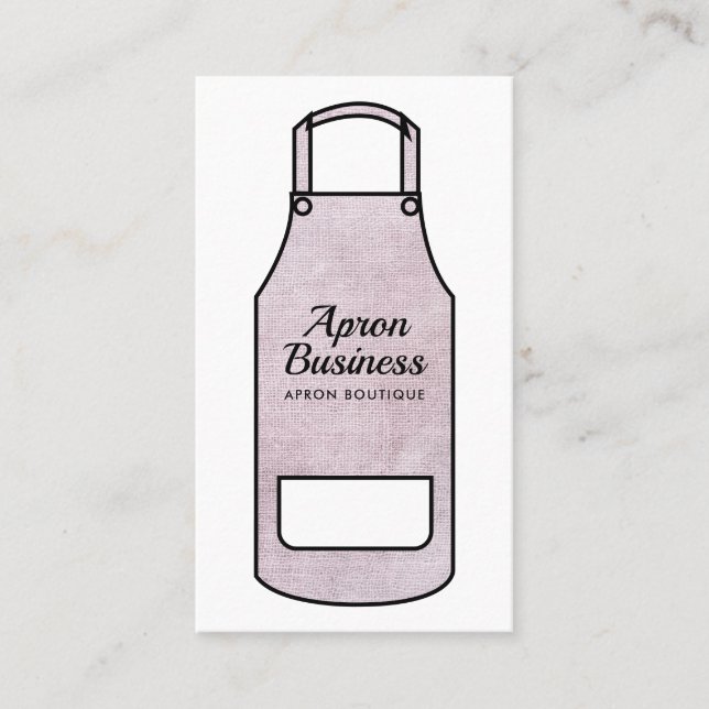 Tarjeta De Visita Apron (Anverso)
