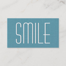 Tarjeta De Visita Aqua DENTIST Simple Style V63C