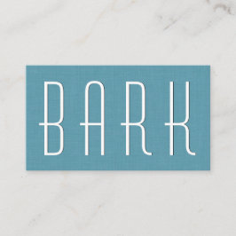 Tarjeta De Visita Aqua PET CARE BUSINESS Simple Style V63E