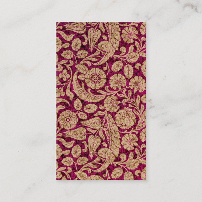 Tarjeta De Visita Arabesque del Victorian, CANTARA (Anverso)