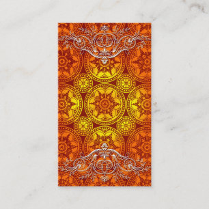 Tarjeta De Visita Arabesque del Victorian, GLORIOSA