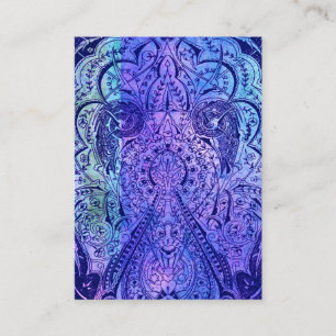 Tarjeta De Visita Arabesque del Victorian, KASBAH - marina de guerra