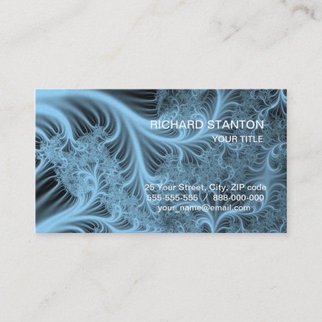 Tarjeta De Visita Árbol de hadas (Anverso)