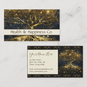 Tarjeta De Visita Árbol de oro de la vida