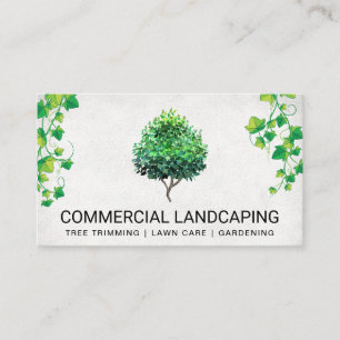 Tarjeta De Visita Árbol de temas   Viñetas colgantes