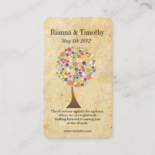 Tarjeta De Visita Árbol de vida
