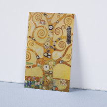 Árbol de Vida Dorado Arte – Klimt Art Nouveau