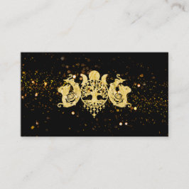 Tarjeta De Visita Árbol de vida, luna triple