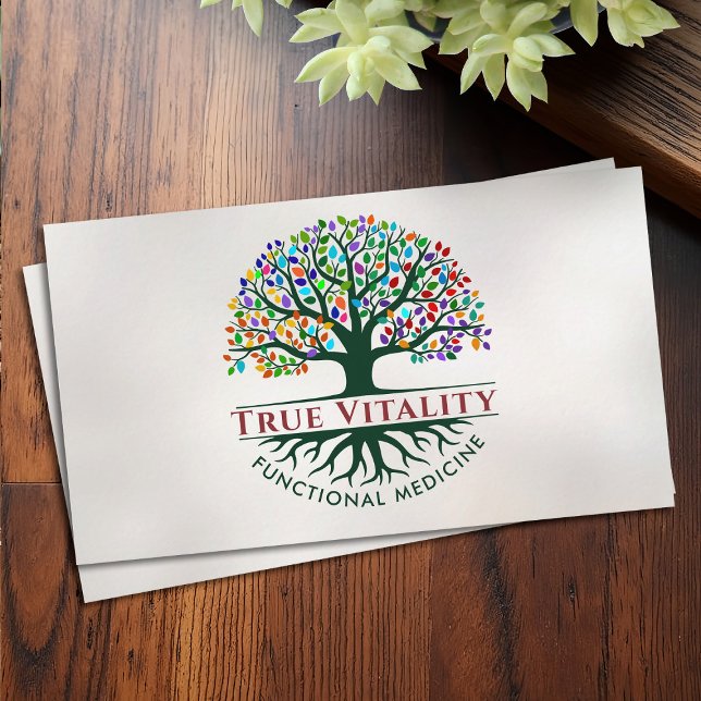 Tarjeta De Visita Árbol de vida - Medicina funcional (Subido por el creador)