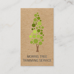 Tarjeta De Visita Árbol   Paisaje   Gardener