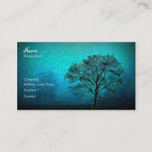 Tarjeta De Visita Árbol solo