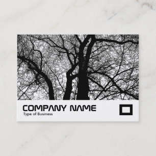 Tarjeta De Visita Árboles de alto contraste