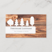 Árboles elegantes blancos sobre bosques de grano d