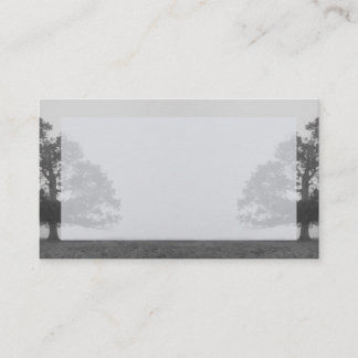 Tarjeta De Visita Árboles en la niebla