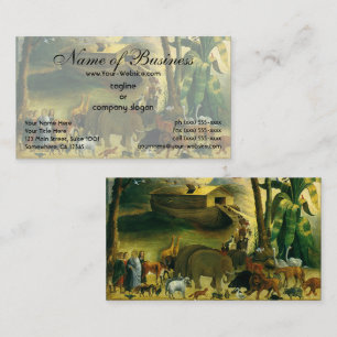 Tarjeta De Visita Arca de Noé por Joseph Henry Hidley