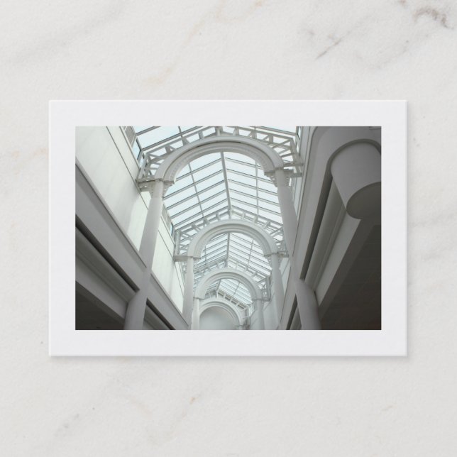 Tarjeta De Visita Arcade/Mall (Bordeado) (Anverso)