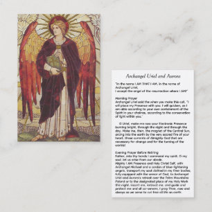 Tarjeta De Visita Archangel Uriel y Aurora