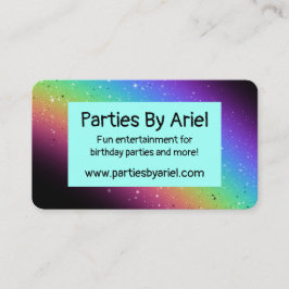 Tarjeta De Visita Arcoiris