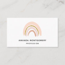 Arcoíris boho de rosa pastel y brillo falso