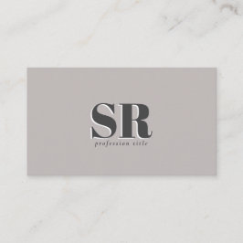 Tarjeta De Visita arena profunda | neutro beige sólido