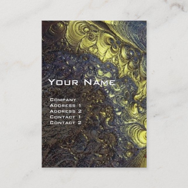 Tarjeta De Visita ARES CYBORG, Red Yellow Sci-Fi, Techno, Robotics (Anverso)