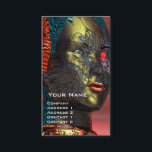 Tarjeta De Visita ARES CYBORG Red Yellow Science Ficción<br><div class="desc">Retrato de carácter ciborg con impresionantes reflejos de cromo metálico bajo el cielo rojo de nuestra película 3D Hyperion World . ARES :Cyborg de Hyperion ,  un marco de animación.Baldesign3d (c)</div>
