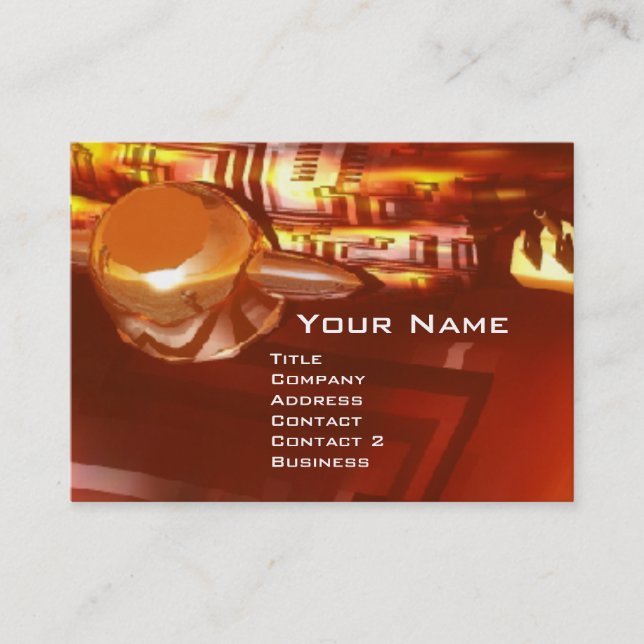 TARJETA DE VISITA ARES EN EL DESIERTO DE LA HIPERIÓN (Anverso)