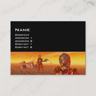 Tarjeta De Visita ARES EN EL DESIERTO DE LA HIPERIÓN Ciencia Ficción