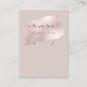 Tarjeta De Visita Arete roz brillante PixDezines