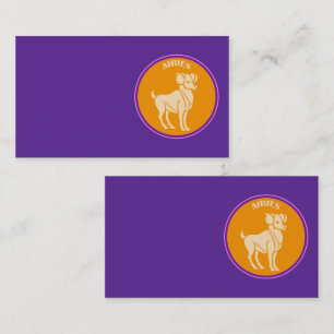 Tarjeta De Visita Aries Business Card
