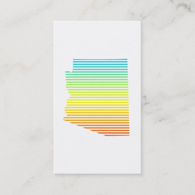 Tarjeta De Visita arizona chill fade (Anverso)