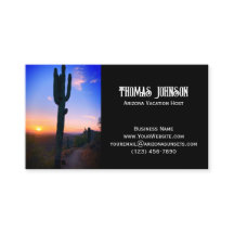 Arizona Saguaro Cactus Sunset Personalizado