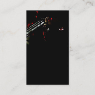 Tarjeta De Visita arma a su cabeza