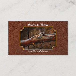 Tarjeta De Visita Arma - mosquete - arsenal de Londres