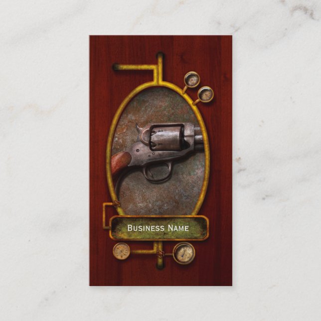 Tarjeta De Visita Arma - policía - danza para mí (Anverso)