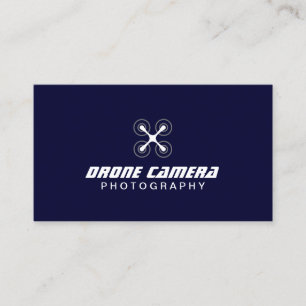 Tarjeta De Visita Armada fotográfica y de vídeo aéreo de drones