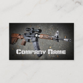 Tarjeta De Visita Armas de fuego AK-47