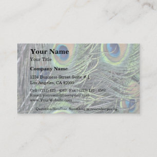 Tarjeta De Visita Armonía colorida del color