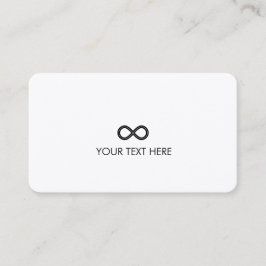 Tarjeta De Visita Armonía infinita - Colección Elegance