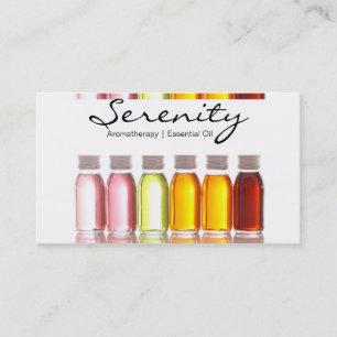 Tarjeta De Visita Aromaterapy - Essential Oil