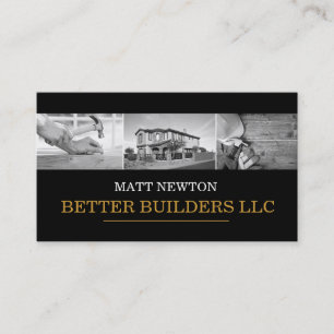 Tarjeta De Visita Arquitecto Contratista de IngenieríaConstrucción