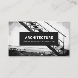 Tarjeta de visita: Arquitecto oscuro