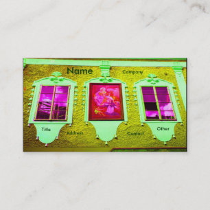 Tarjeta De Visita Arquitecto Windows IV