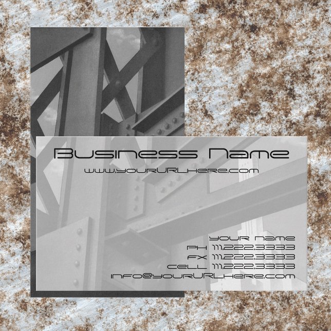 Tarjeta De Visita Arquitectura de rascacielos de construcción de ace (Subido por el creador)